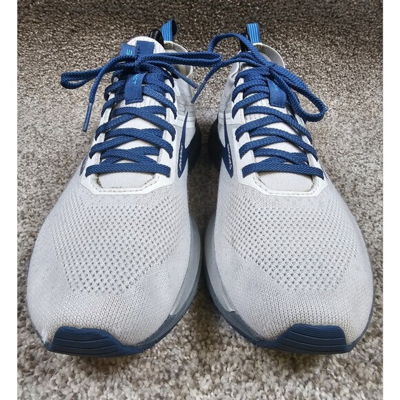 Brooks Ricochet 3 Mens Size 8.5M Grey & Navy Running Shoes Sneakers 1103611D199 - Picture 4 of 16